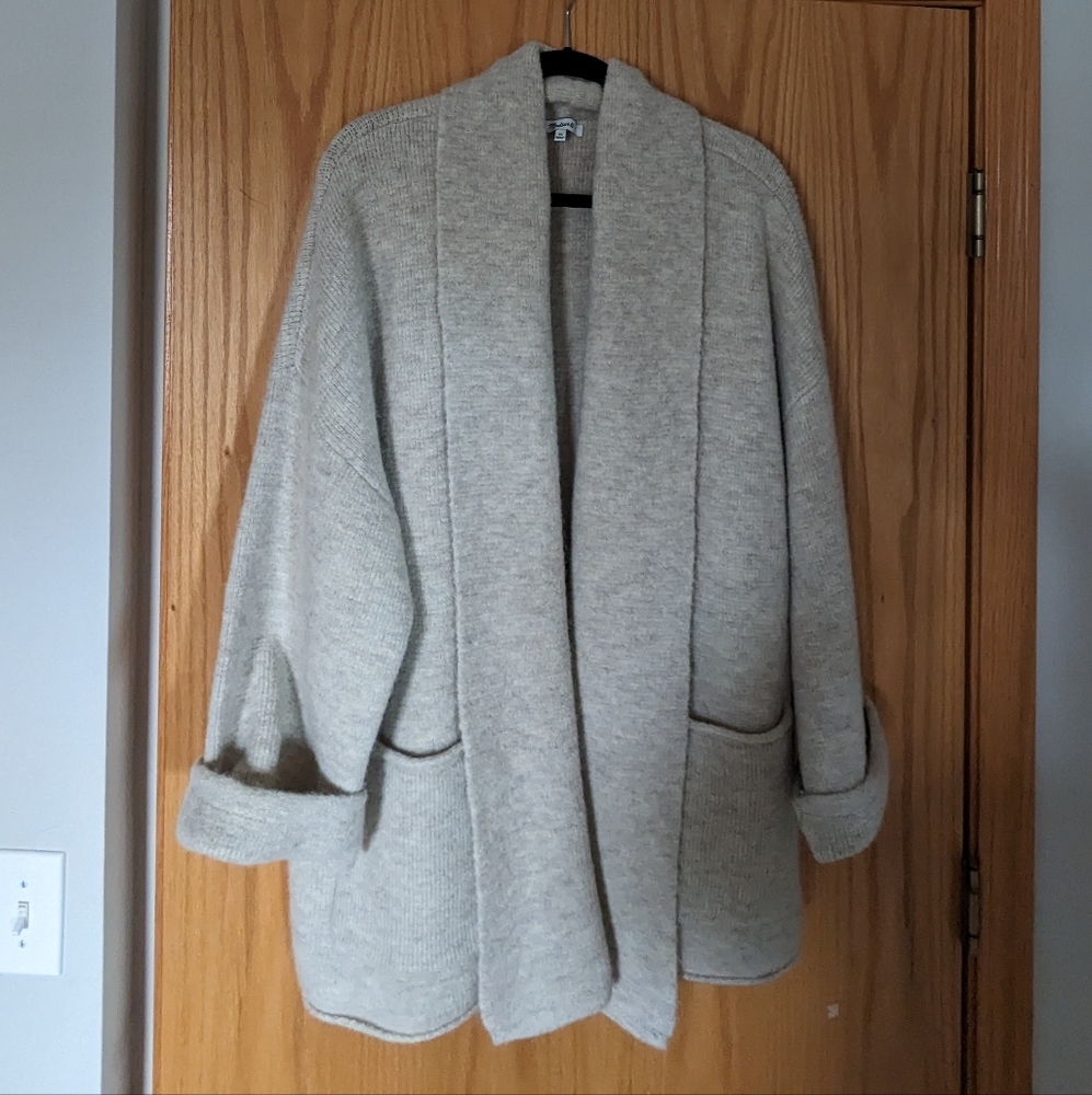 Madewell Mclean Shawl-Collar Cardigan Sweater
